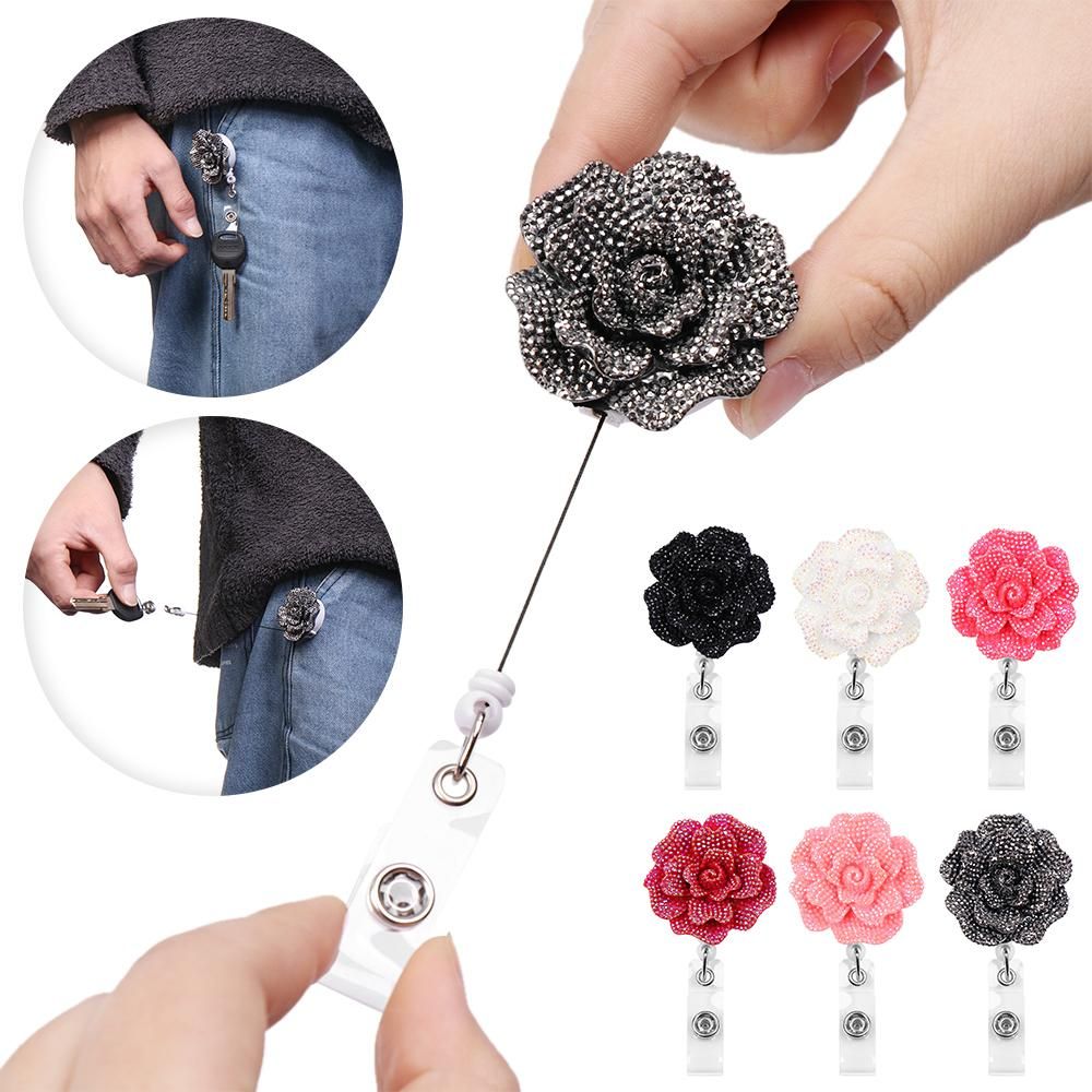 Xray Tech Accessories - New Rose Shape Design Badge Reel