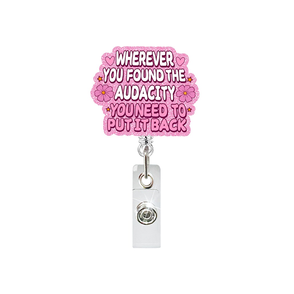 Acrylic Retractable Badge Reel - Xray Tech Accessories recension och pris