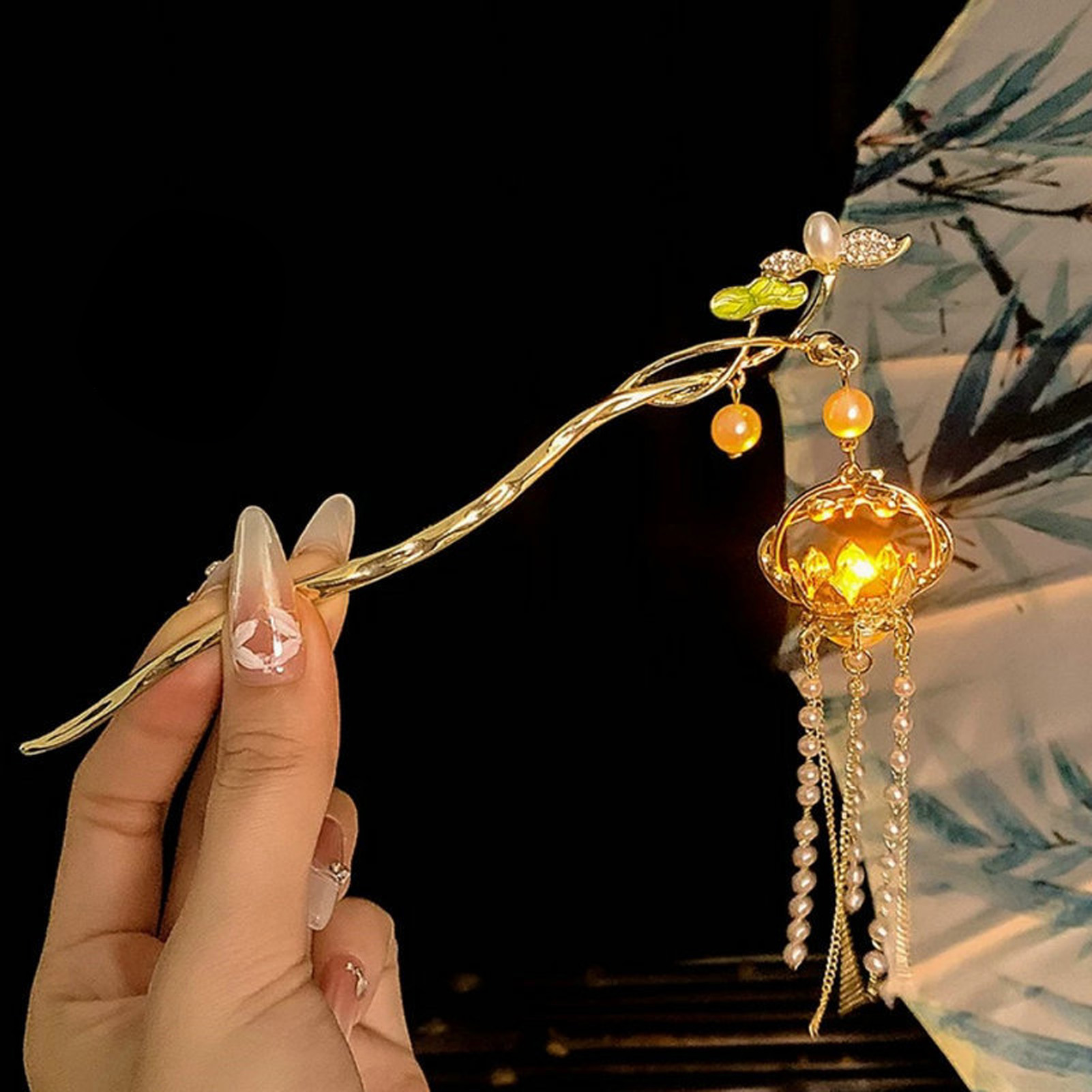 Luminous Flower Hairpin Exquis - Tech Accessories Women recension och pris