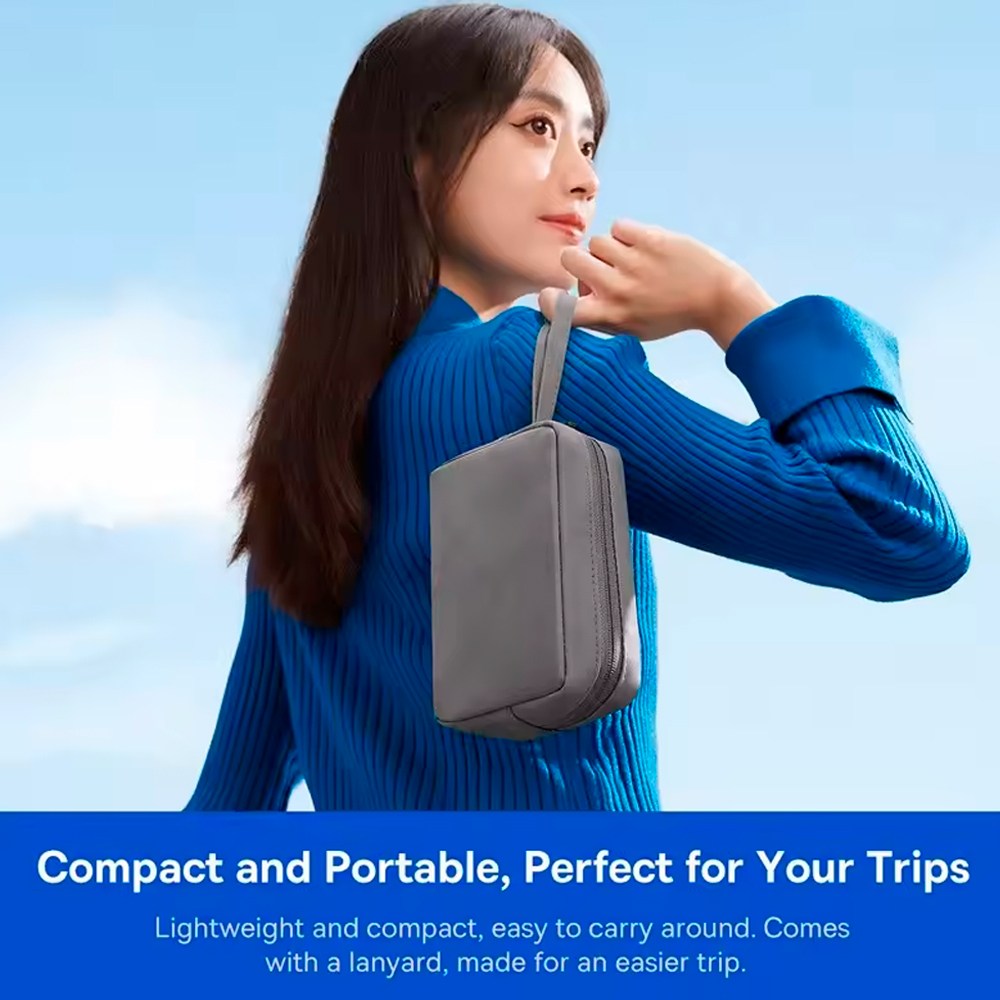 Portable Earphone Bag Waterpro - Travel Cable Organizer recension och pris