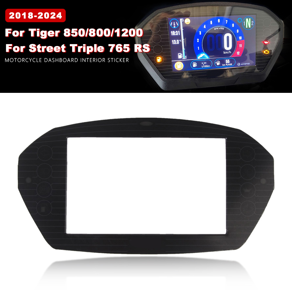 Speedometer Sticker Black Moto - Trail Tech Vapor Accessories recension och pris