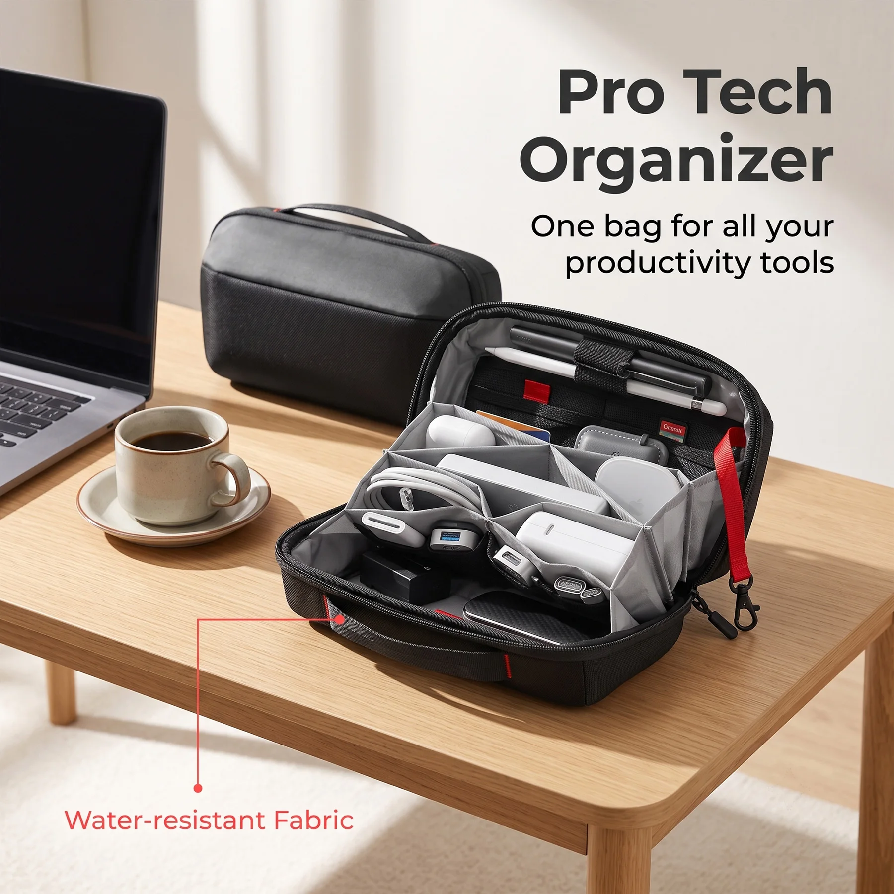Travel Tech Organizer Pouch, W - Tech Accessories Travel Organizer Pouch recension och pris