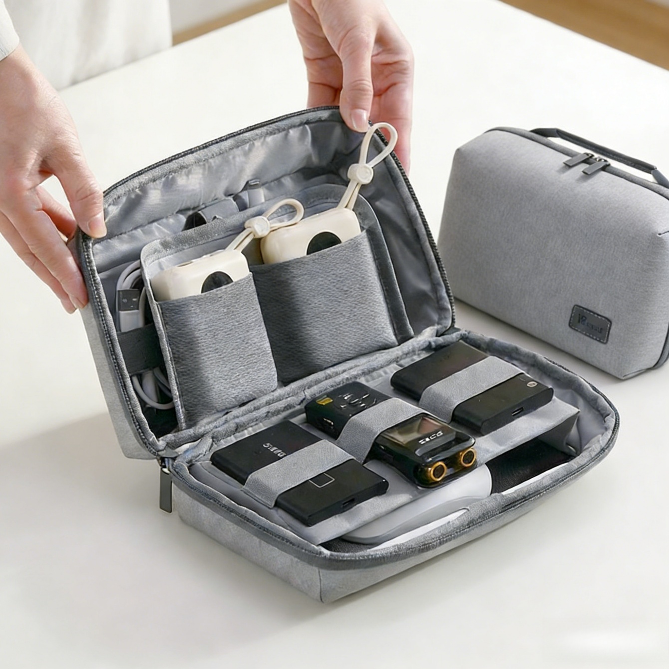 1Pc Electronics Organizer Trav - Tech Accessories Travel Organizer Pouch recension och pris