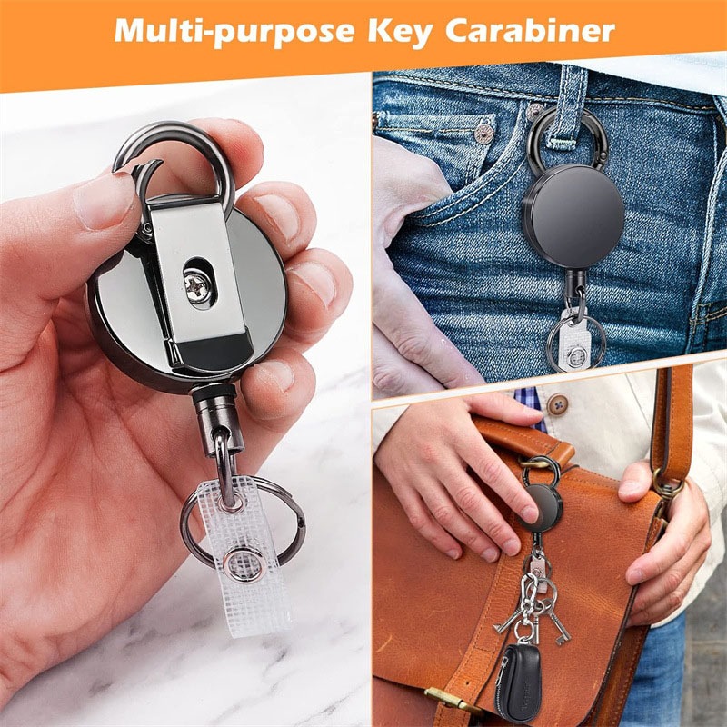 Metal Card Key Ring Clip Retra - Xray Tech Accessories recension och pris