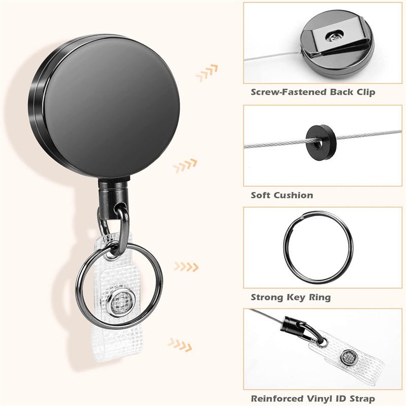 Metal Card Key Ring Clip Retra - Xray Tech Accessories recension och pris