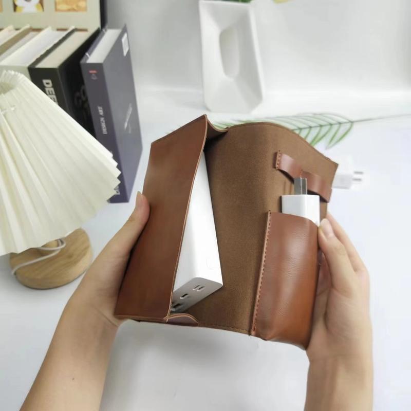 1PC PU Leather Multi-Compartme - Tech Accessories Travel Organizer Pouch recension och pris