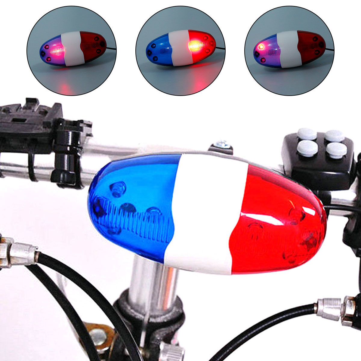 Kids Tech Bike LED Light Polic - Tech Bike Accessories recension och pris