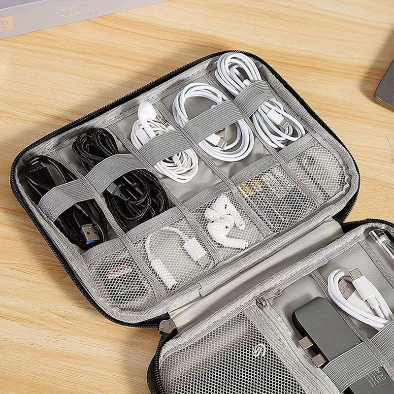 1PC Travel Cable Organizer Cas - Tech Accessories Travel Organizer Pouch recension och pris