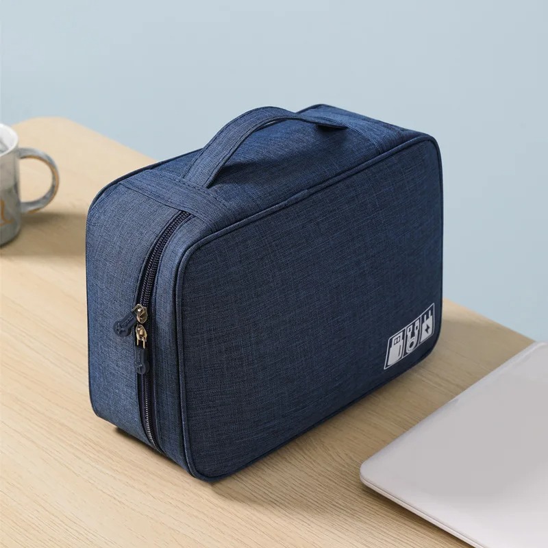 Cable Organizer Bag for Travel - Tech Accessories Travel Organizer Pouch recension och pris