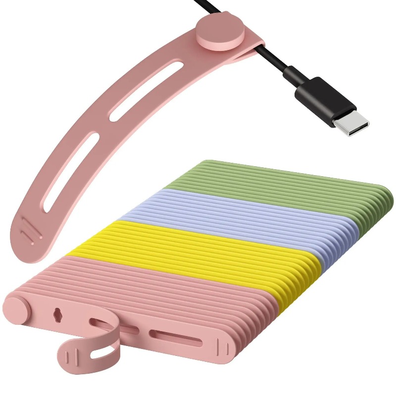 5/10pcs, Portable cable organi - Travel Cable Organizer recension och pris