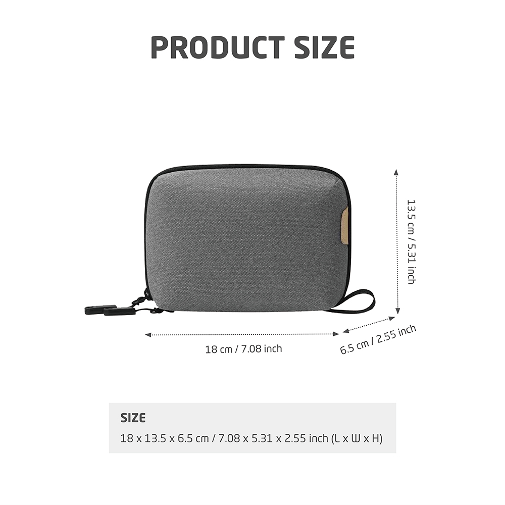 Large Capacity Tech Organizer  - Tech Accessories Travel Organizer Pouch recension och pris