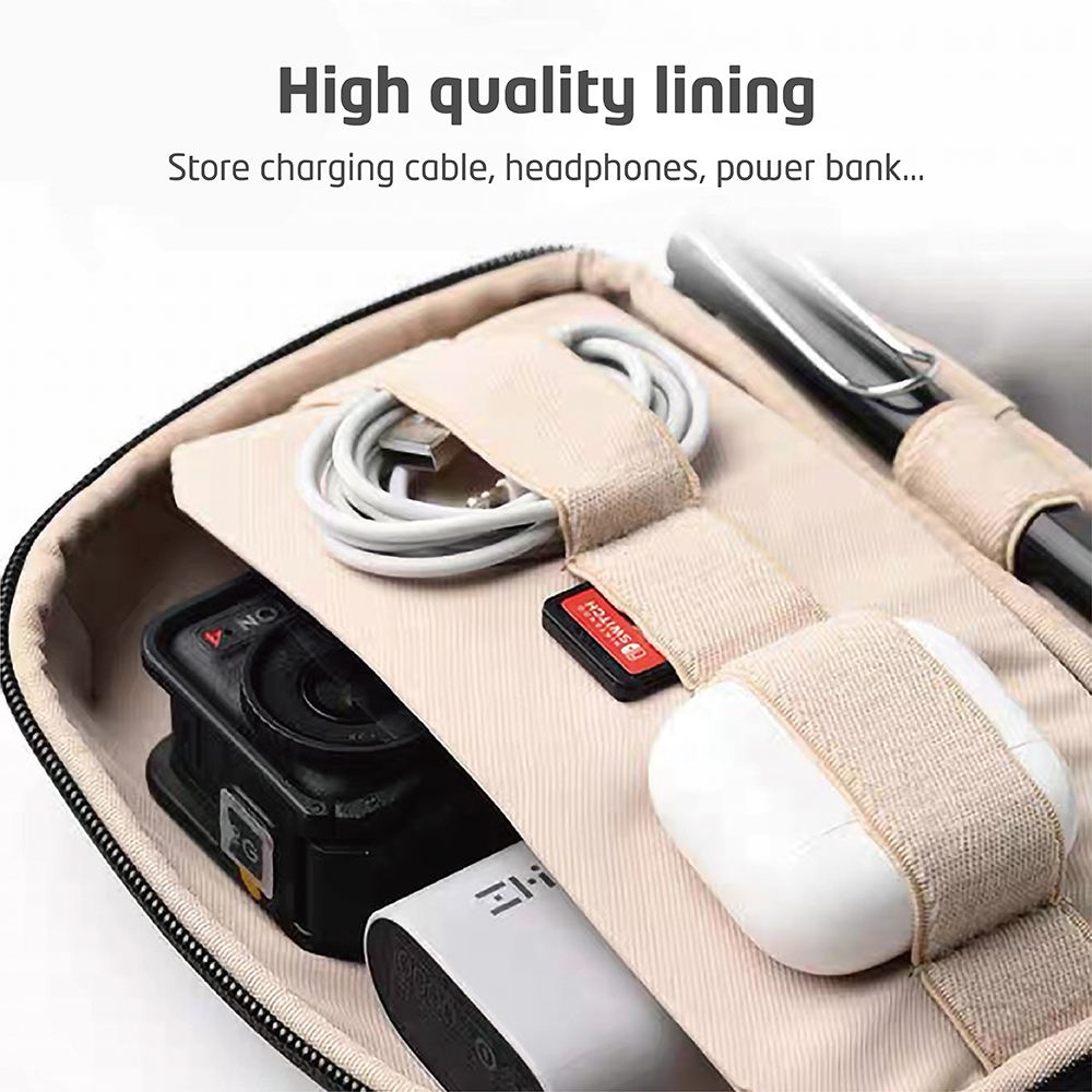 Large Capacity Tech Organizer  - Tech Accessories Travel Organizer Pouch recension och pris