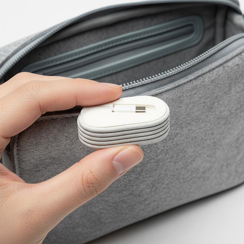 New Portable Cable Winder Orga - Travel Cable Organizer recension och pris