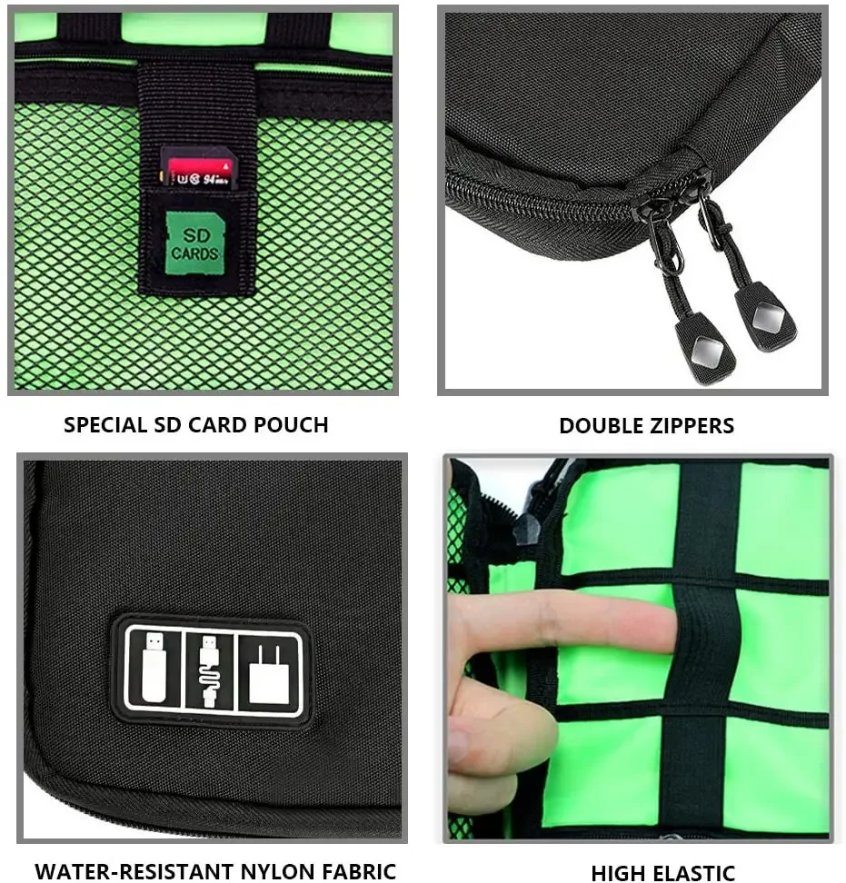 Cable Organizer Storage Bags S - Travel Cable Organizer recension och pris
